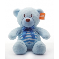 Bear Stripe Belly Blue 12"